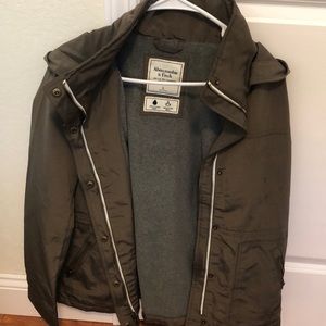 Abercrombie and Fitch olive jacket